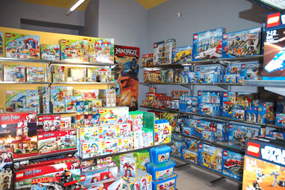 Lego obchod v Praze