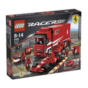 Lego 8185 Racers Nákladní vůz Ferrari