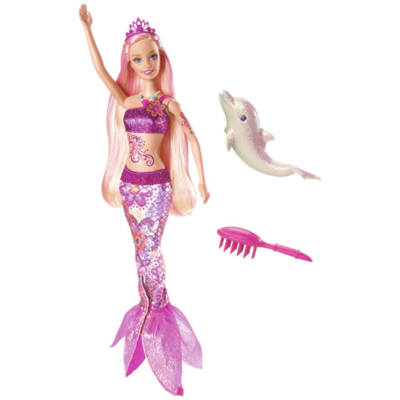 Mořská víla Barbie V8661
