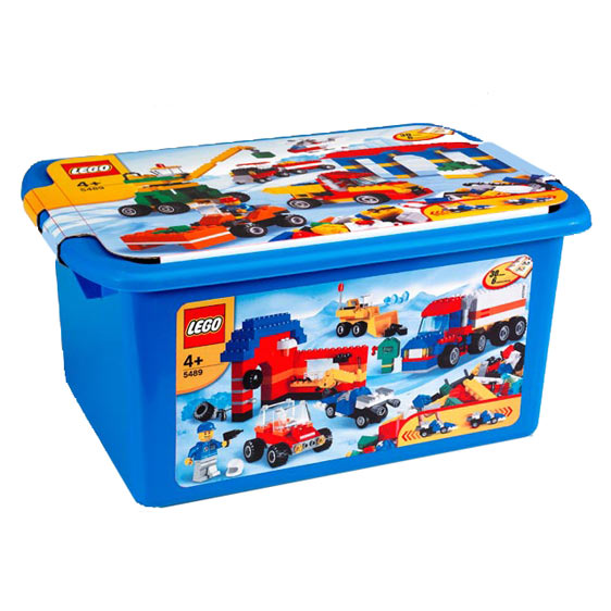Lego 5489 Kostičky Báječná stavební sada Vozidla