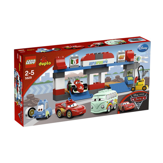 Lego 5829 Duplo Cars Zastávka v depu