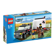 Lego 7635 City Terénní vůz s pohonem 4 kol a přívěsem pro koně