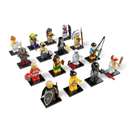 Lego 8803-16 minifigurek z 3. série